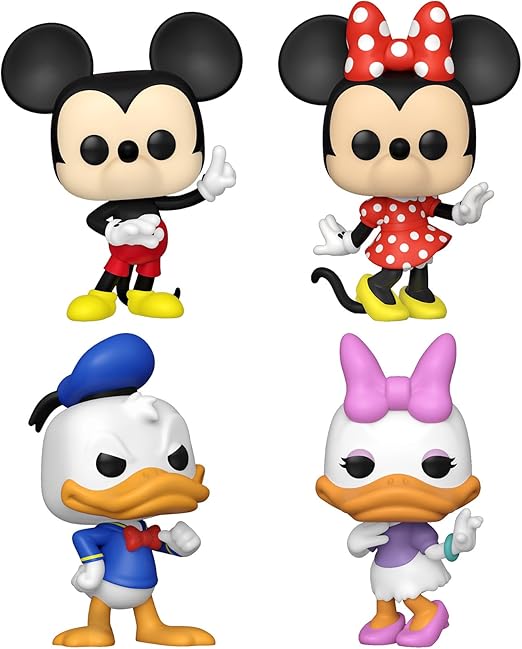 FUNKO POP DISNEY 100TH MICKEY/MINNIE/DONALD/DAISY 4PACK 70339