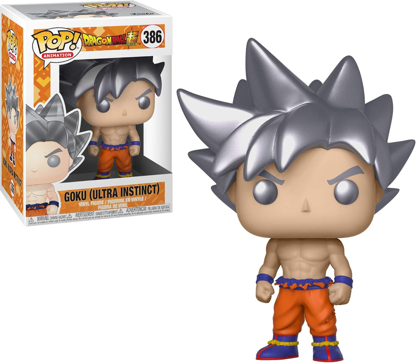 FUNKO POP ANIMATION DRAGON BALL SUPER GOKU ULTRA INSTINCT 386