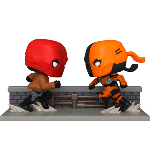 FUNKO POP DC COMIC MOMENTS EXCLUSIVE - RED HOOD VS. DEATHSTROKE 336