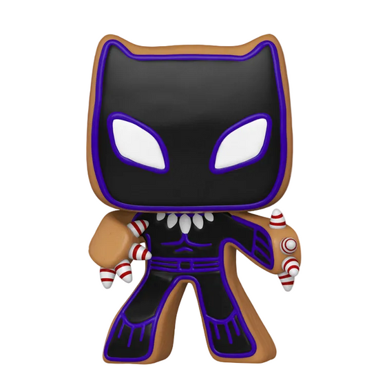 FUNKO POP MARVEL HOLIDAY - GINGERBREAD BLACK PANTHER 937
