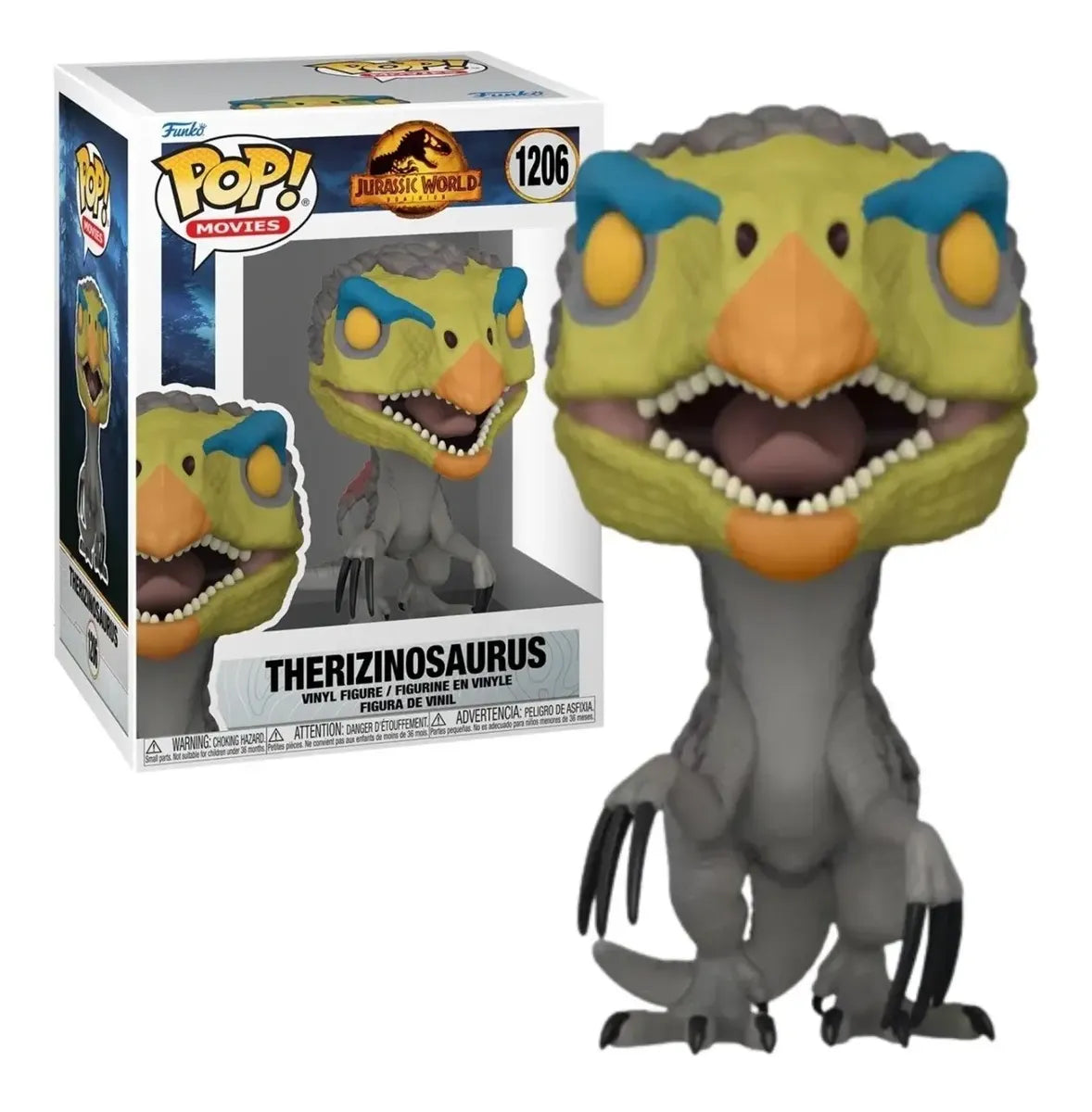 FUNKO POP JURASSIC WORLD DOMINION THERIZINOSAURUS 1206