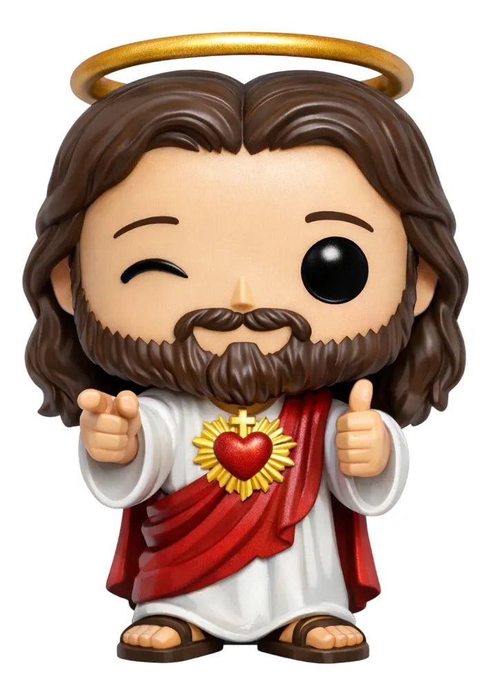 Buddy Christ Boneco Personalizado em 3D Estilo Pop