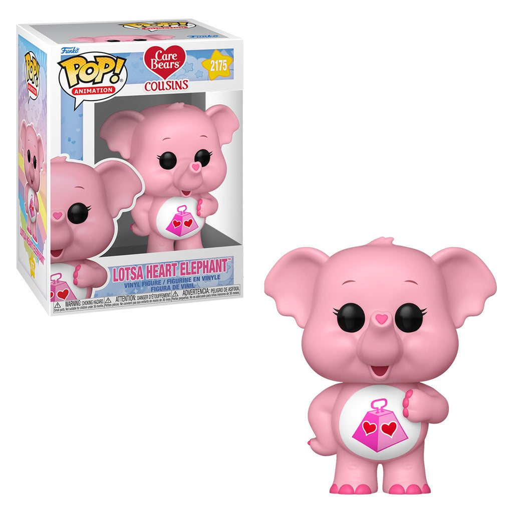 FUNKO POP CARE BEARS COUSINS LOTSA HEART ELEPHANT 2175
