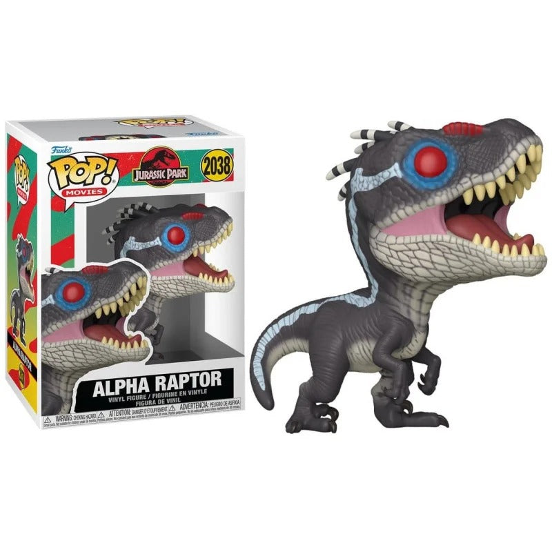 FUNKO POP MOVIES JURASSIC WORLD - ALPHA RAPTOR 2038