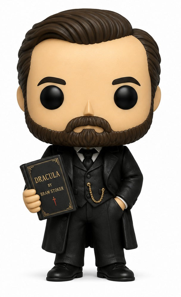 Bram Stoker Personalizado em 3D Estilo Pop