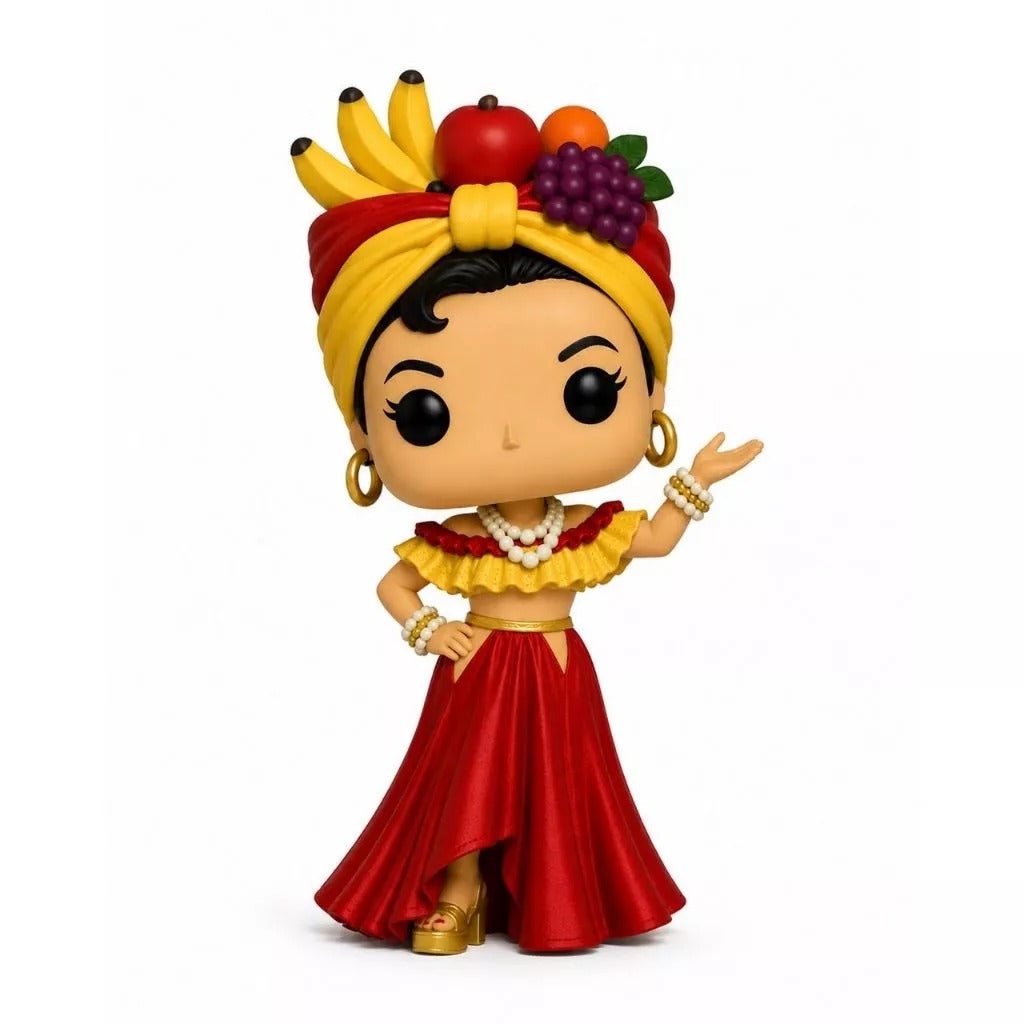 Carmem Miranda Personalizado em 3D Estilo Pop