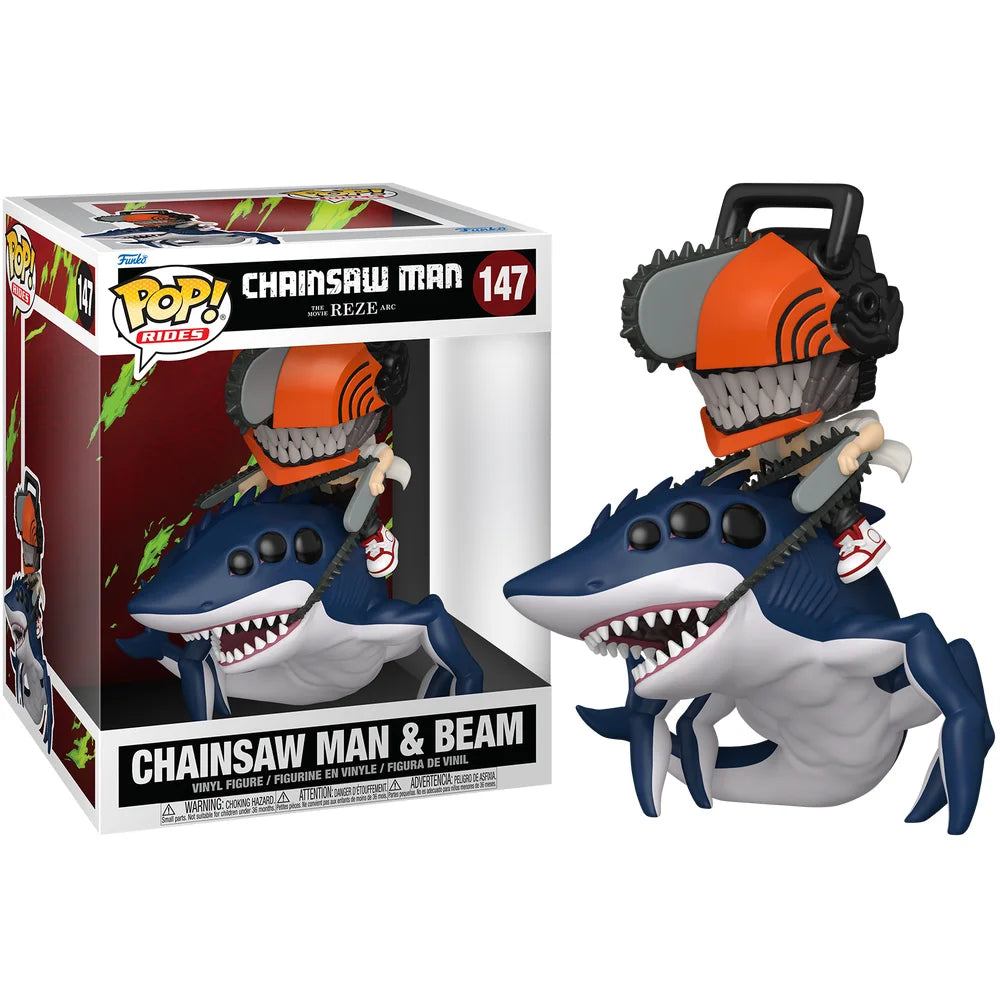 FUNKO POP ANIMATION CHAINSAW MAN - CHAINSAW MAN & BEAM 147