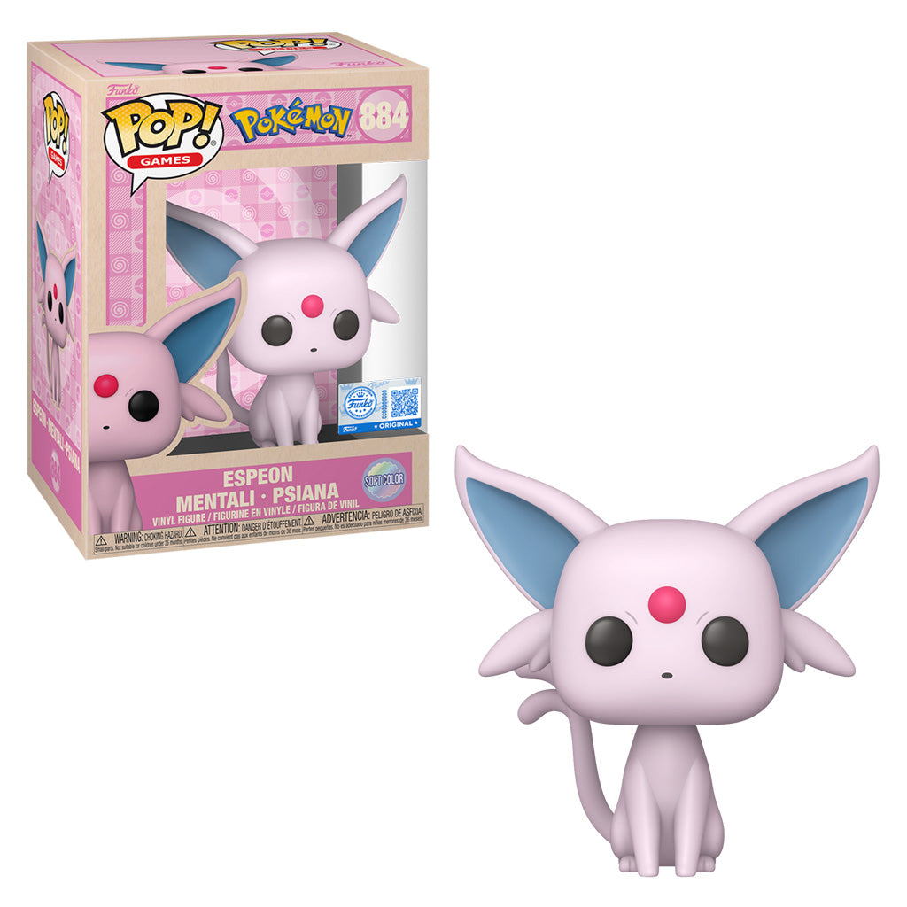 FUNKO POP POKEMON ESPEON SOFTCOLOR *EX* 884