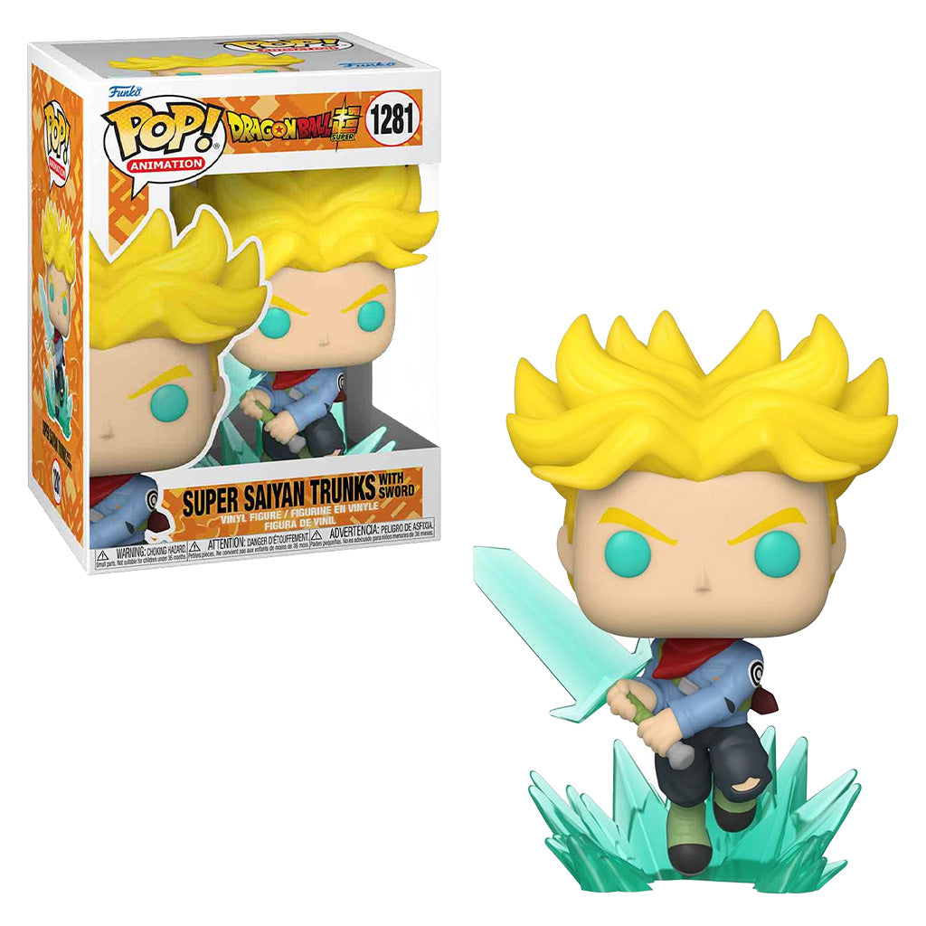FUNKO POP DRAGON BALL SUPER TRUNKS SUPER SAIYAN W/SWORD 1281