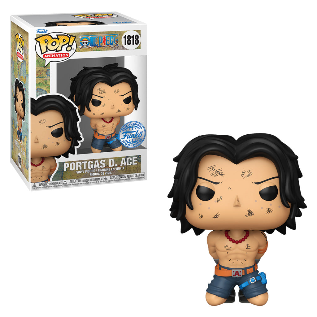 FUNKO POP ANIMATION ONE PIECE EXCLUSIVE - PORTGAS D.ACE 1818