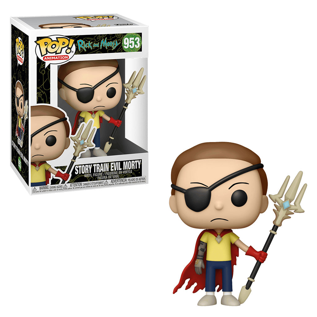 FUNKO POP RICK AND MORTY STORY TRAIN EVIL MORTY 953