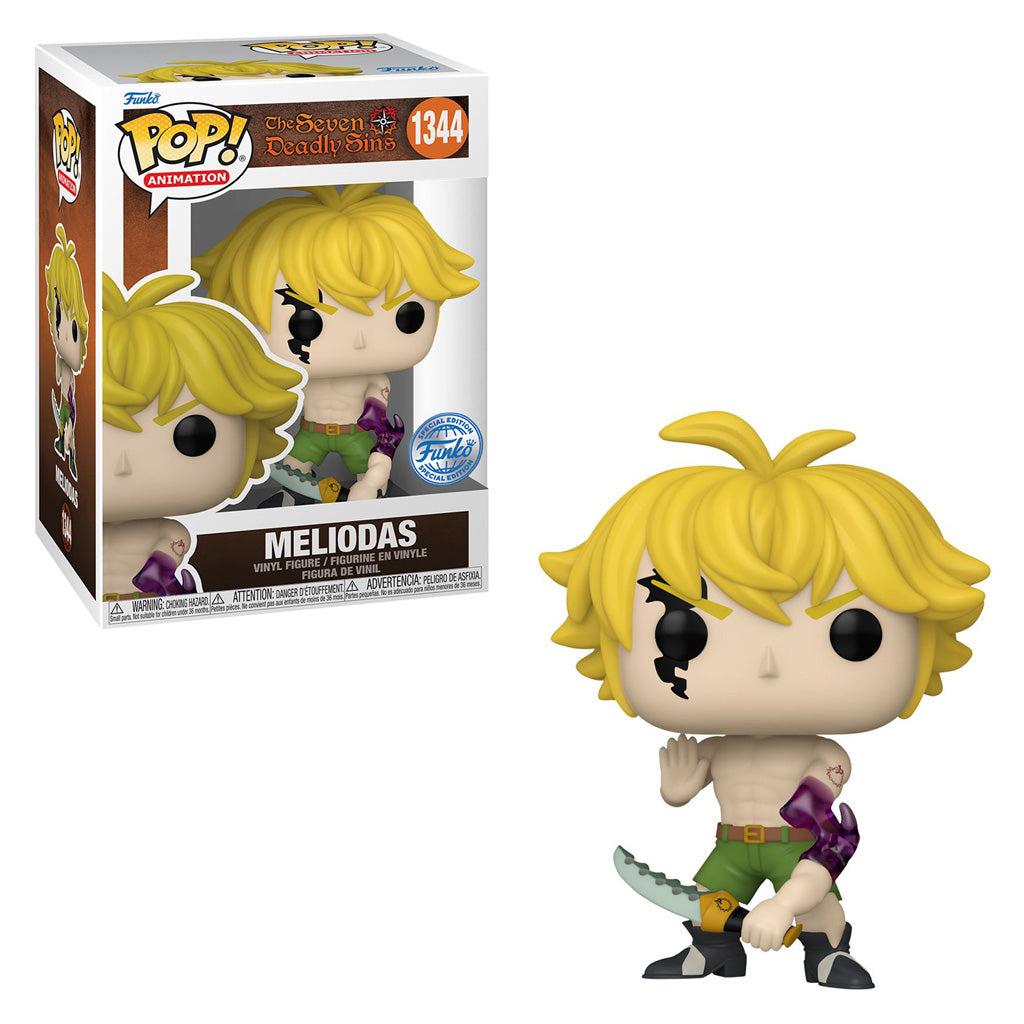 FUNKO POP THE SEVEN DEADLY SINS MELIODAS MODE DEMON *EX* 1344