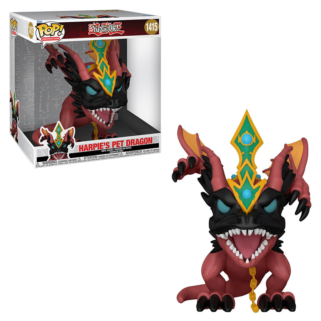 FUNKO POP YU-GI-OH *SUPER SIZED 10* HARPIES PET DRAGON 1415