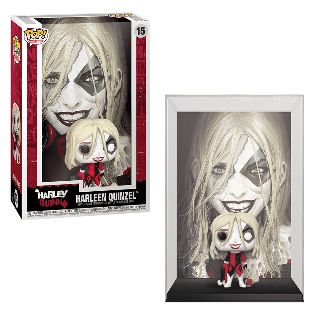 FUNKO POP COMIC COVER DC HARLEY QUINN HARLLEN QUINZEL 15 72502