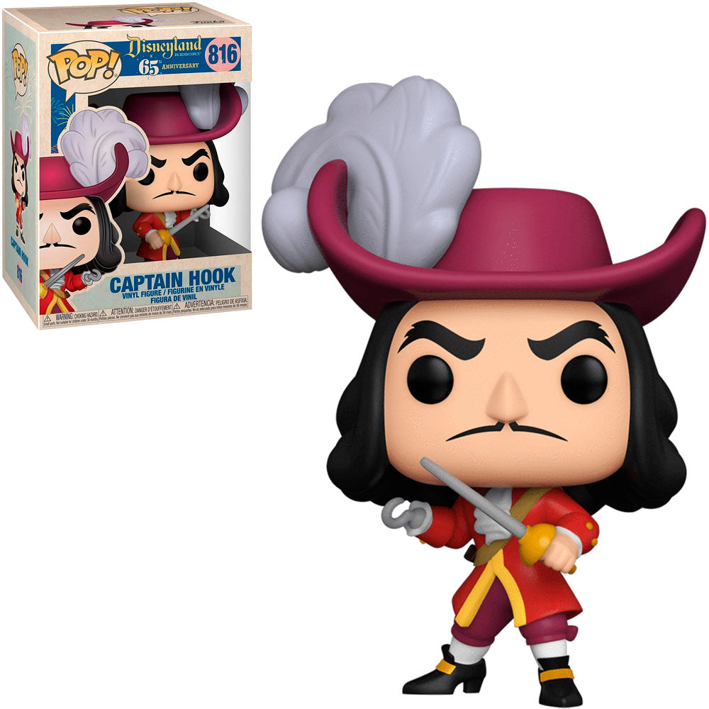 FUNKO POP DISNEY DISNEYLAND RESORT - CAPTAIN HOOK 816