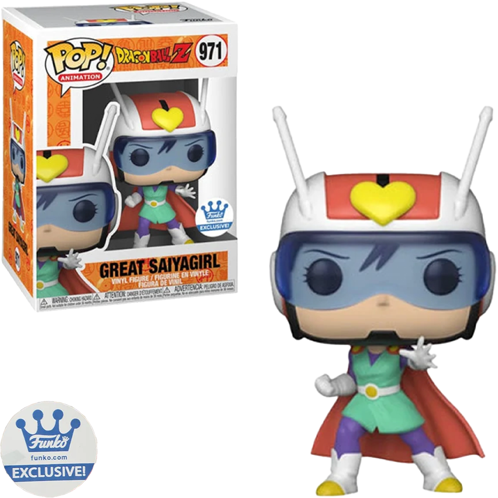 FUNKO POP DRAGON BALL Z9 GREAT SAIYAGIRL EX* 971