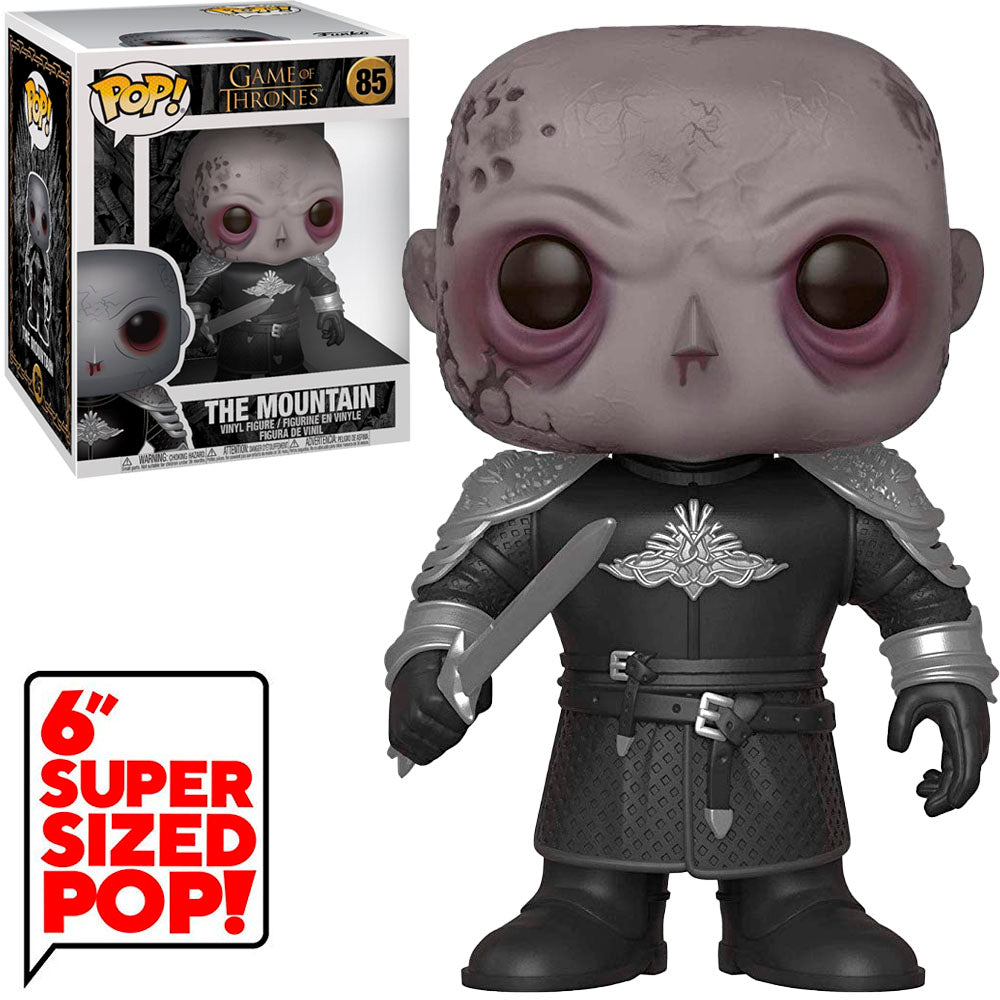 FUNKO POP GAME OF THRONES 11 *SIZED* THE MOUNTAIN UNMASKED 85