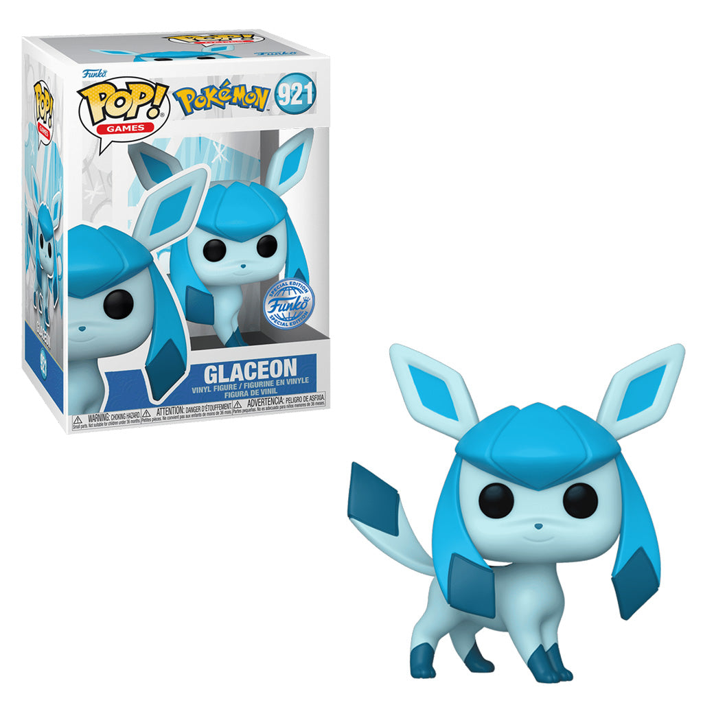 FUNKO POP POKEMON *SUPER SIZED 10* GLACEON *EX* 930