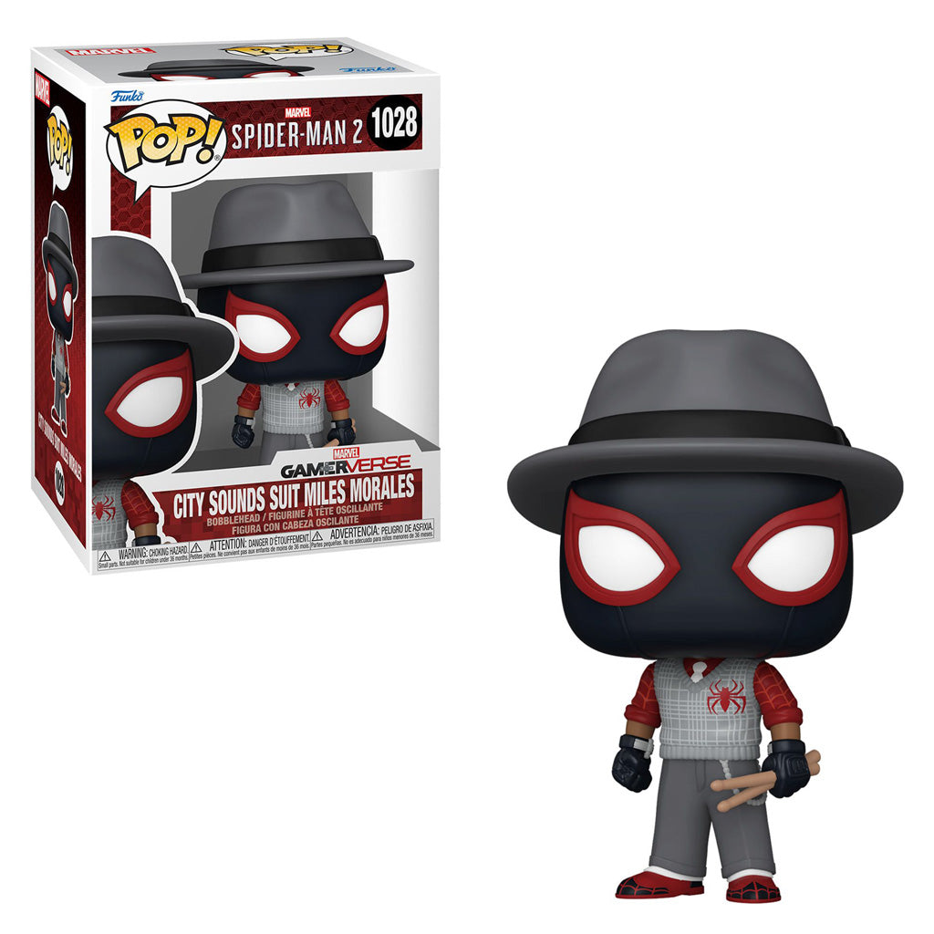 FUNKO POP MARVEL GAMER VERSE SPIDER-MAN 2 CITY SOUNDS MORALES 1028