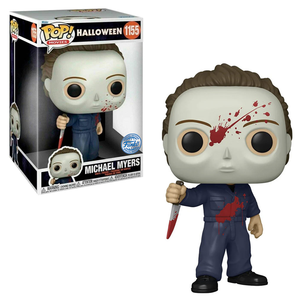FUNKO POP MOVIES HALLOWEEN EXCLUSIVE - MICHAEL MYERS 1155 (SUPER SIZED 10")
