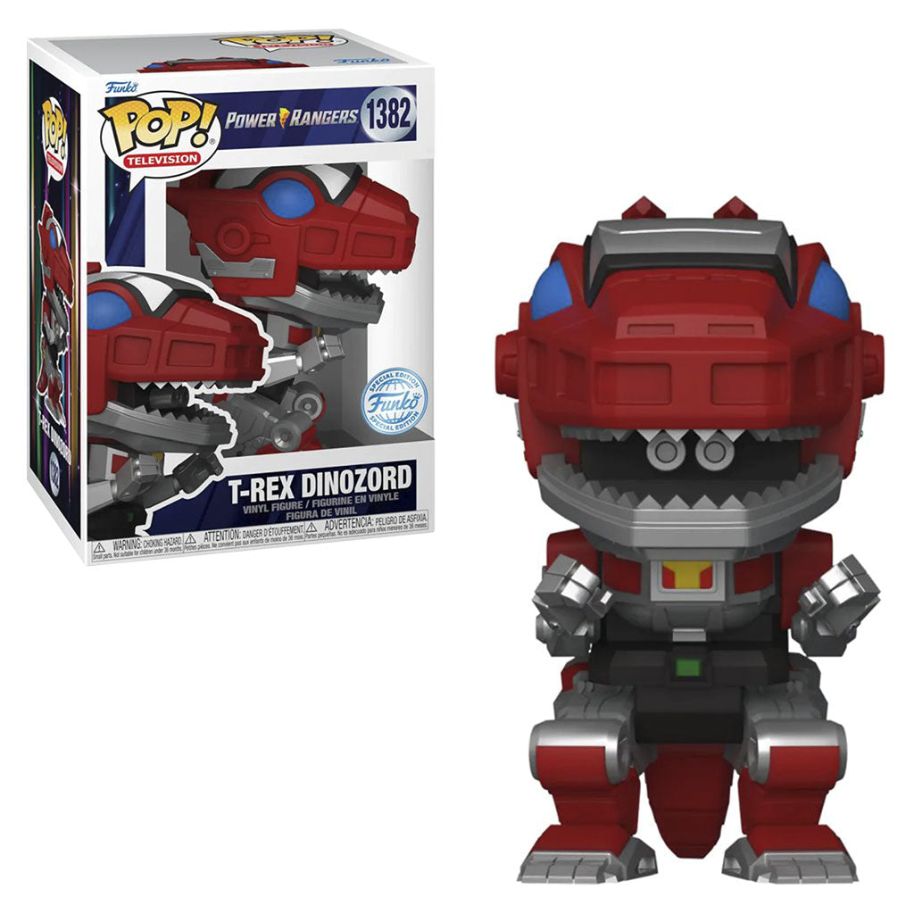 FUNKO POP POWER RANGERS 30TH T-REX DINOZORD *EX* 1382