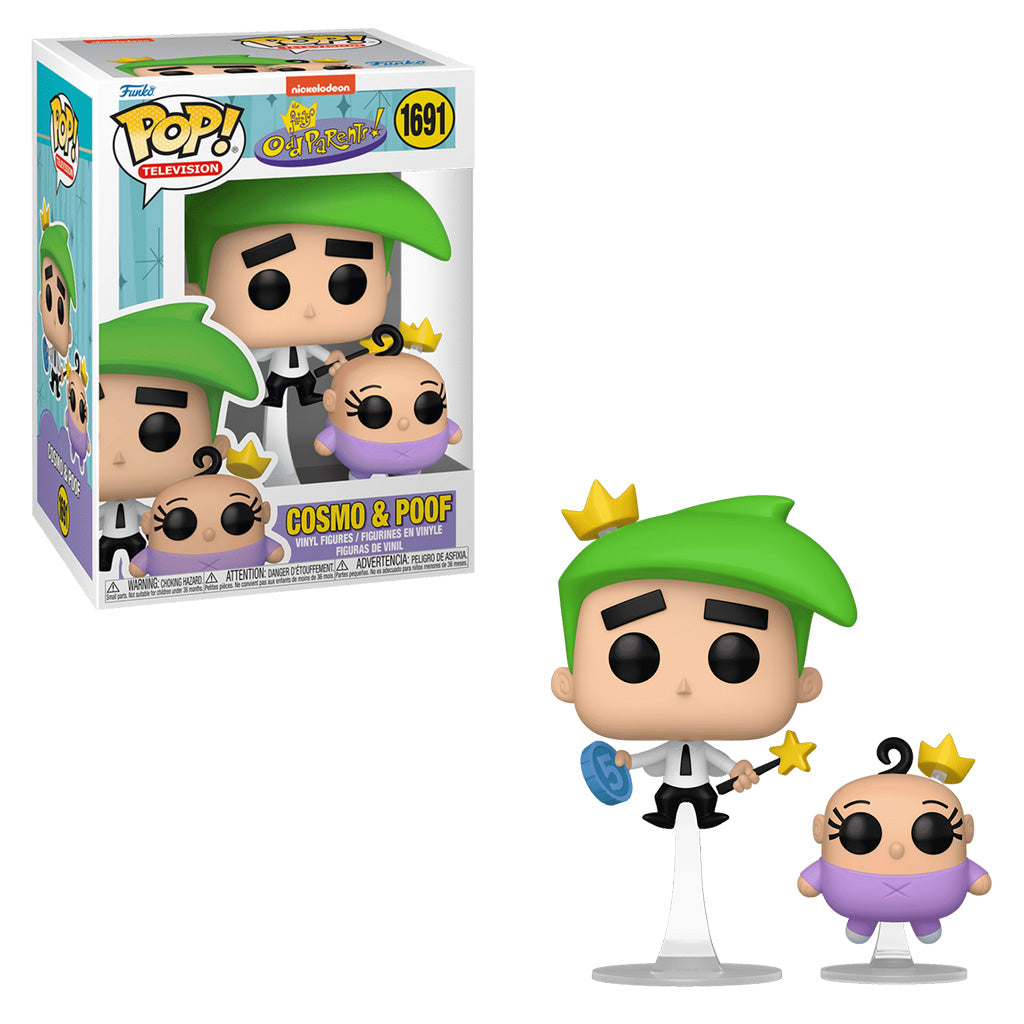 FUNKO POP THE FAIRLY ODDPARENTS COSMO & POOF 1691