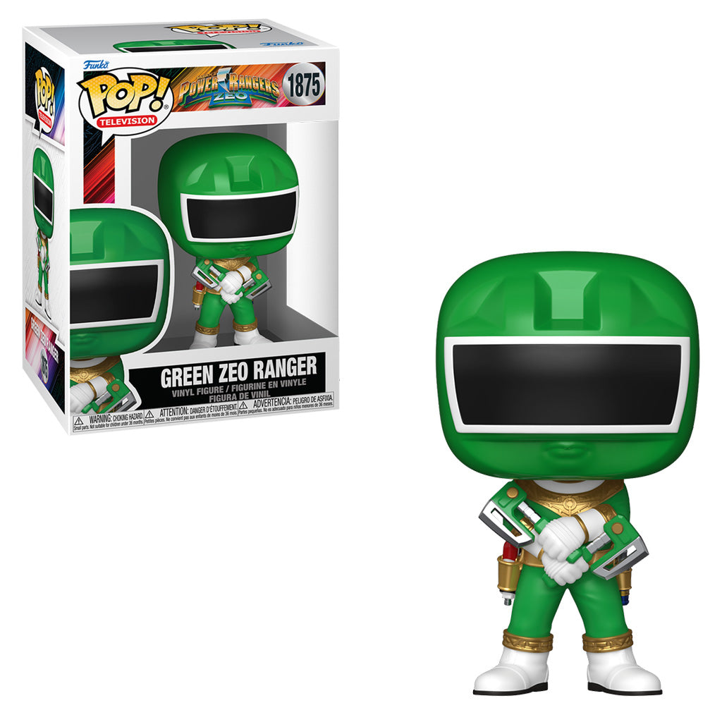 FUNKO POP TELEVISION POWER RANGERS ZEO - GREEN ZEO RANGER 1875