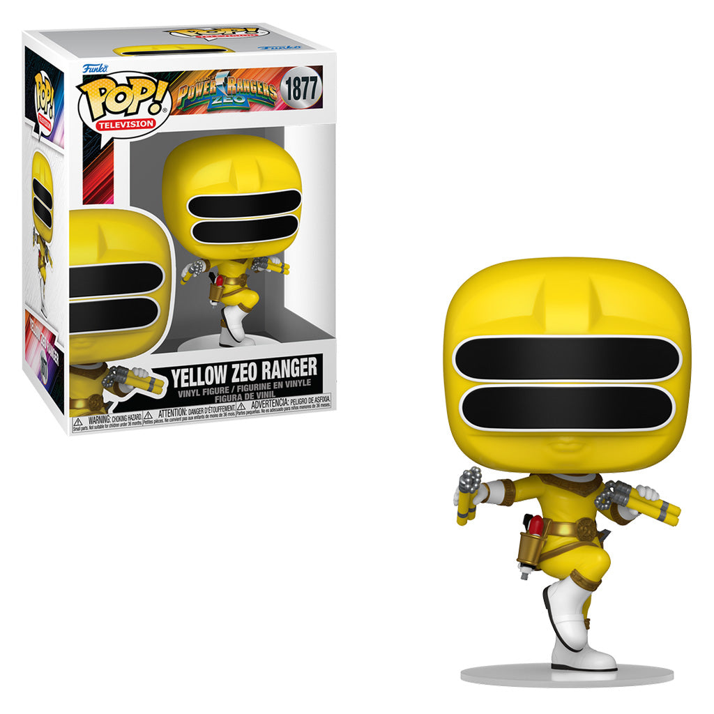FUNKO POP TELEVISION POWER RANGERS ZEO - YELLOW ZEO RANGER 1877