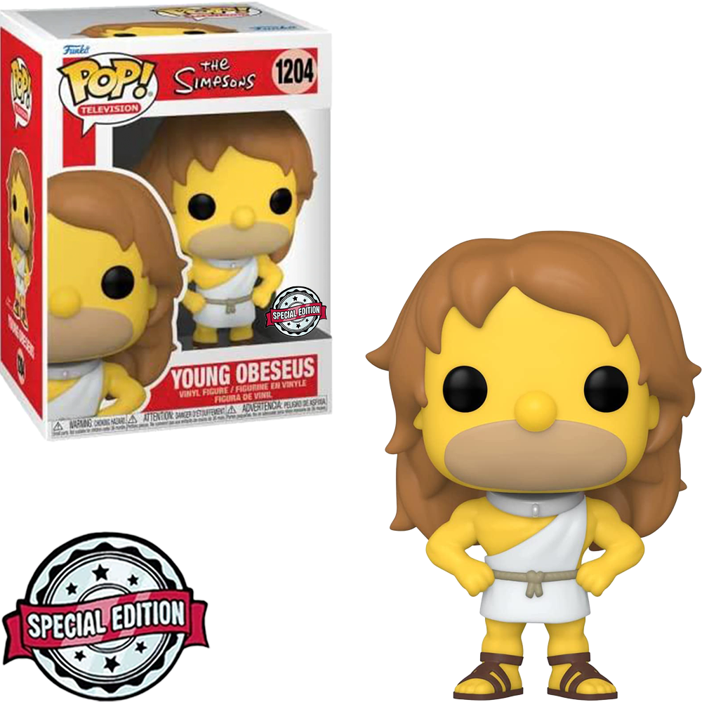 FUNKO POP THE SIMPSONS EMPIRE HOMER BUFF YOUNG *EX* 1204