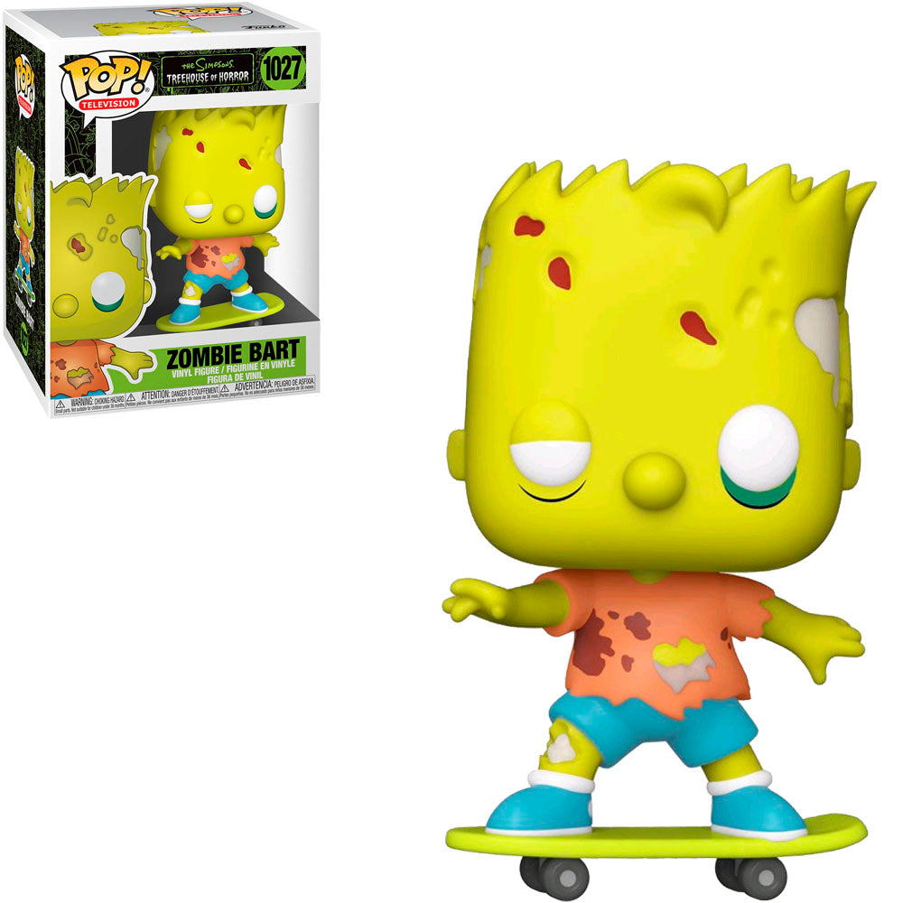 FUNKO POP THE SIMPSONS TREE HOUSE OF HORROR BART ZOMBIE 1027