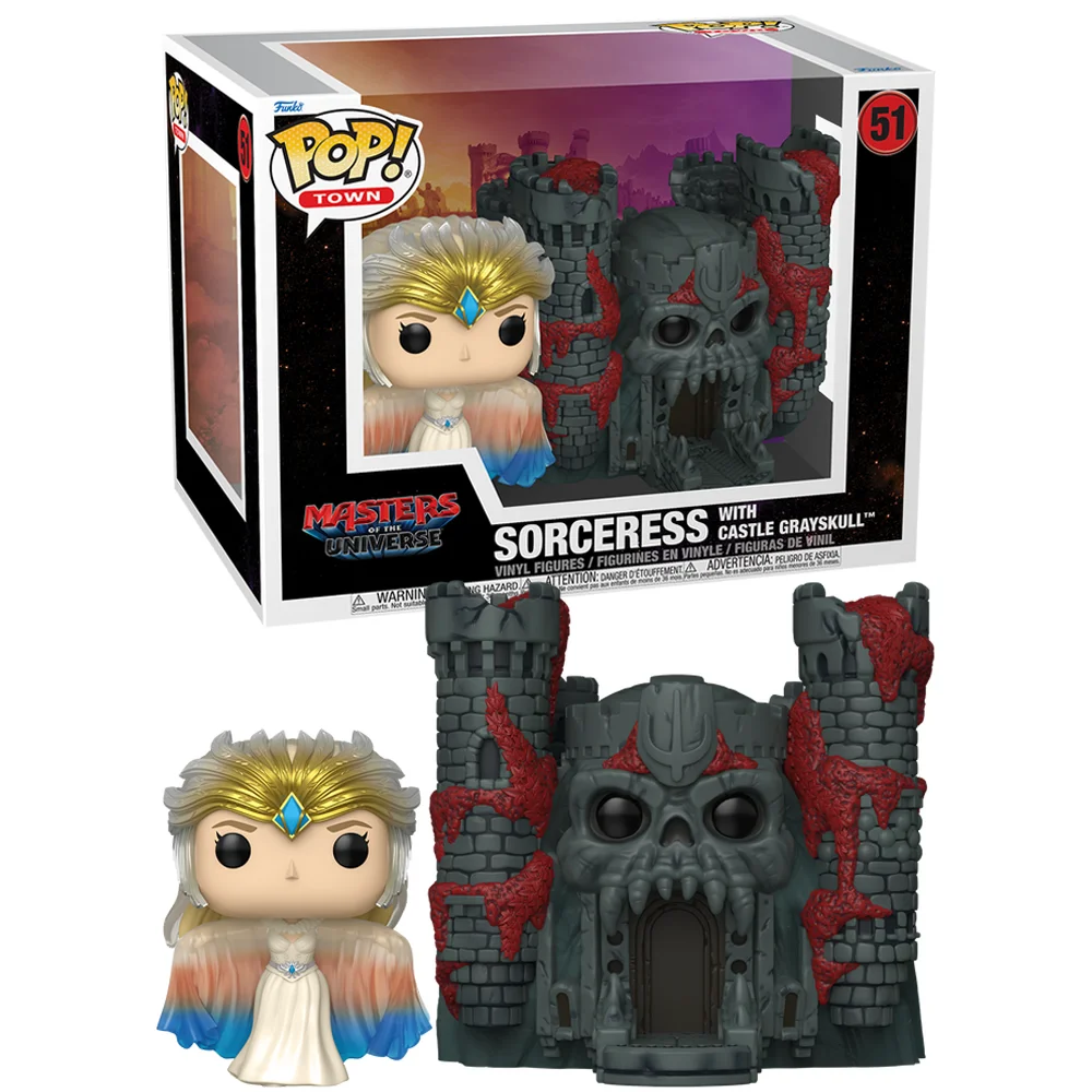 FUNKO POP MASTERS OF THE UNIVERSE - SORCERESS WITH CASTLE GRAYSKULL 51
