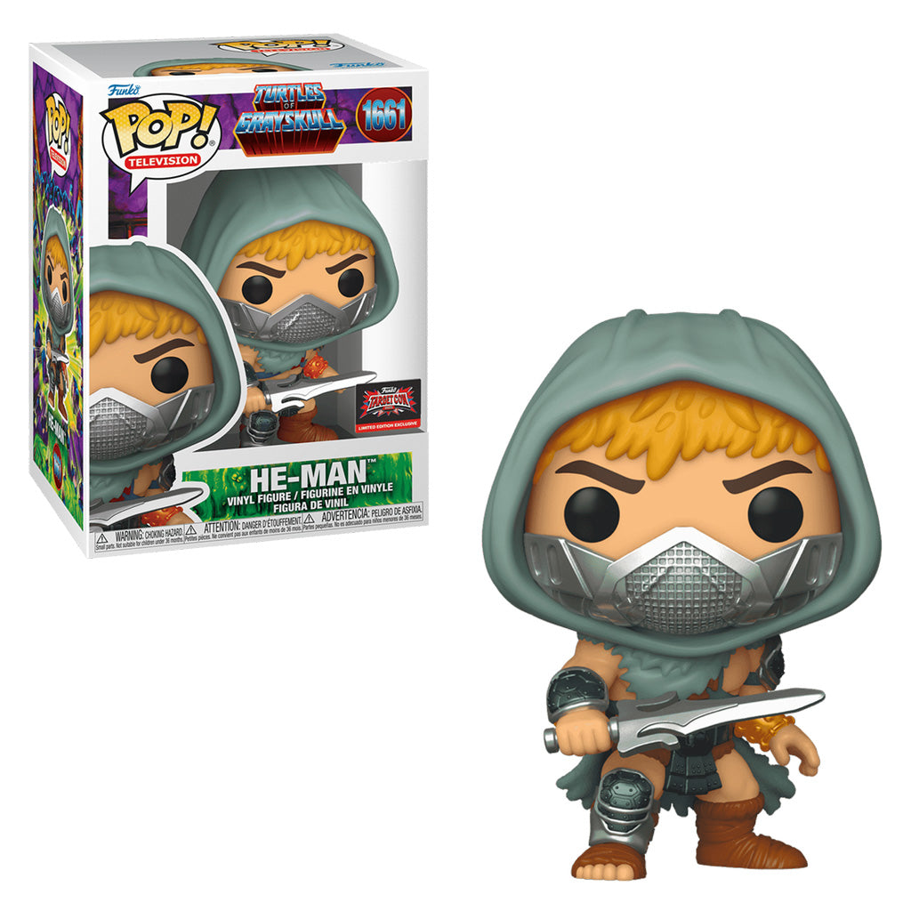 FUNKO POP TV MASTERS OF THE UNIVERSE HE-MAN *TARGET CON 2025* 1661