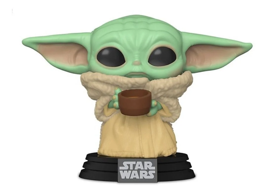 FUNKO POP STAR WARS THE MANDALORIAN - THE CHILD WITH CUP (BABY YODA) 378