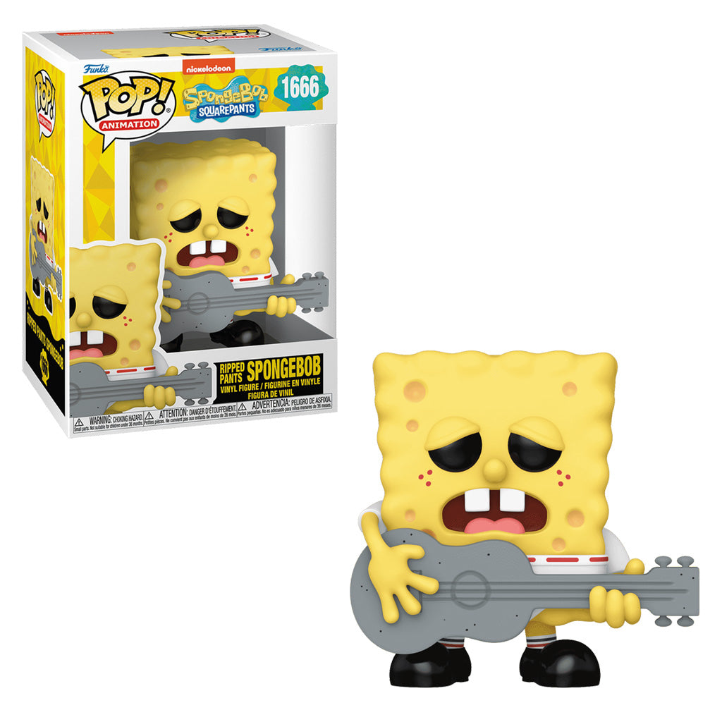 FUNKO POP SPONGEBOB 25TH SPONGBOB W/GUITAR 1666