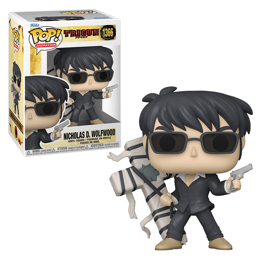 FUNKO POP TRIGUN NICHOLAS D.WOLFWOOD 1366