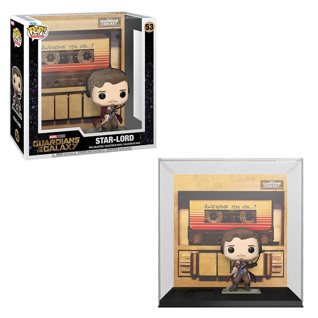 FUNKO POP MARVEL GUARDIANS OF THE GALAXY AWESOME MIX VOL.1 - STAR LORD 53