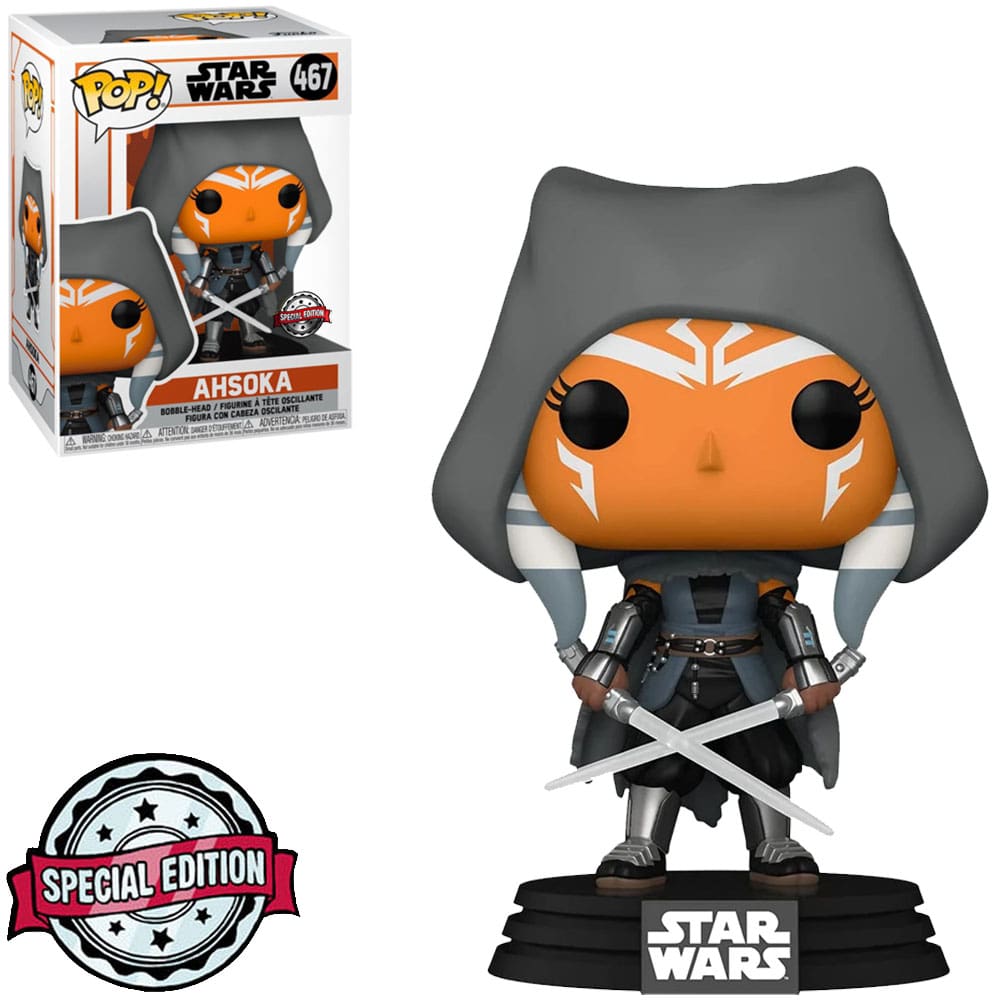 FUNKO POP STAR WARS THE MANDALORIAN EXCLUSIVE - AHSOKA 467