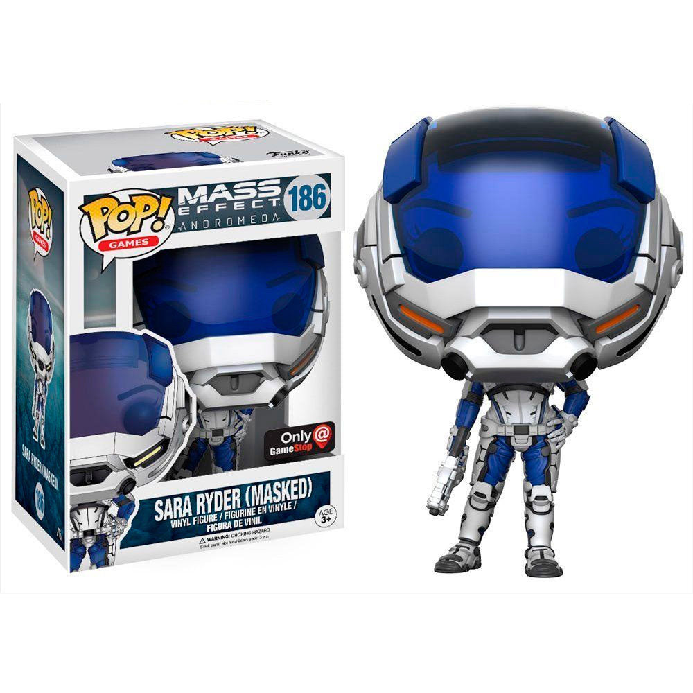 FUNKO POP GAMES MASS EFFECT - EXCLUSIVE - SARA RYDER (MASKED) 186