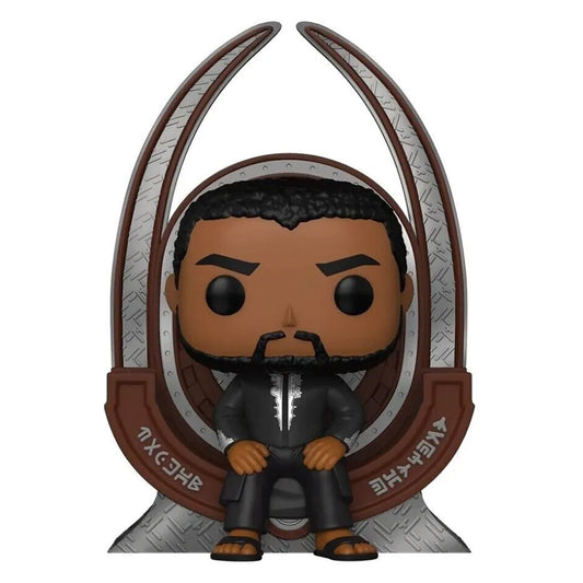 FUNKO POP MARVEL BLACK PHANTER *DELUXE* T,CHALLA ON THRONE *EX* 1113