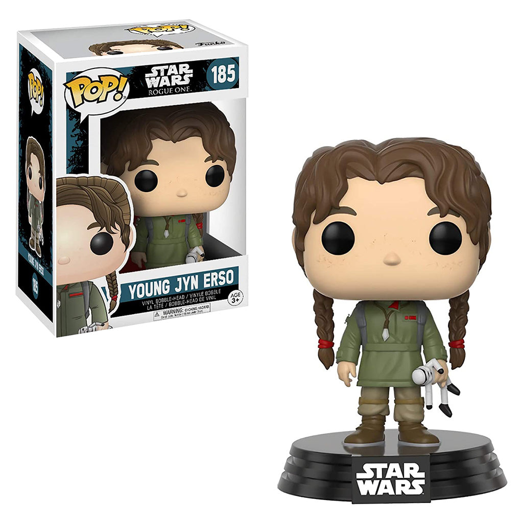 FUNKO POP STAR WARS ROGUE YOUNG JYN ERSO 185