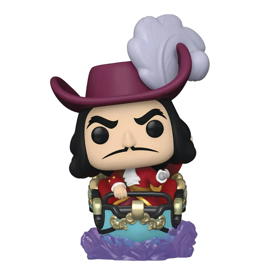 FUNKO POP DISNEY RIDES WALT DISNEY WORLD 50TH ANNIVERSARY - CAPTAIN HOOK AT THE PETER PAN'S FLIGHT ATTRACTION 109
