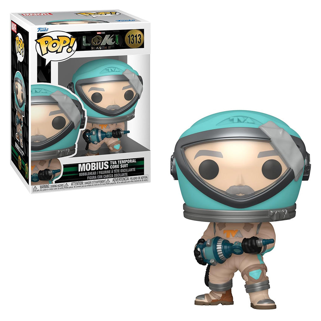 FUNKO POP MARVEL LOKI S2 - MOBIUS (TVA TEMPORAL CORE SUIT) 1313