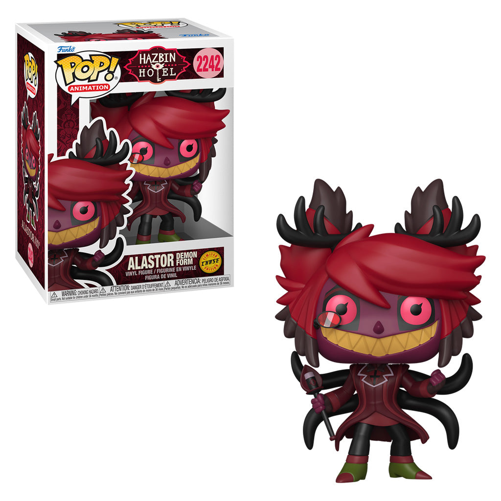 FUNKO POP ANIMATION CHASE HAZBIN HOTEL - ALASTOR (DEMON FORM) 2242