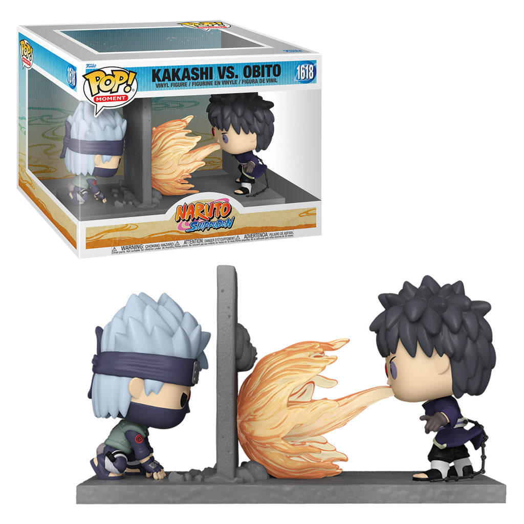 FUNKO POP NARUTO *MOMENT* KAKASHI VS.OBITO 1618