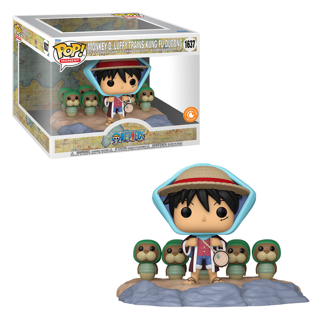 FUNKO POP ONE PIECE 4 *MOMENT* MONKEY D.LUFFY TRAINS KUNG DUGONG 1637