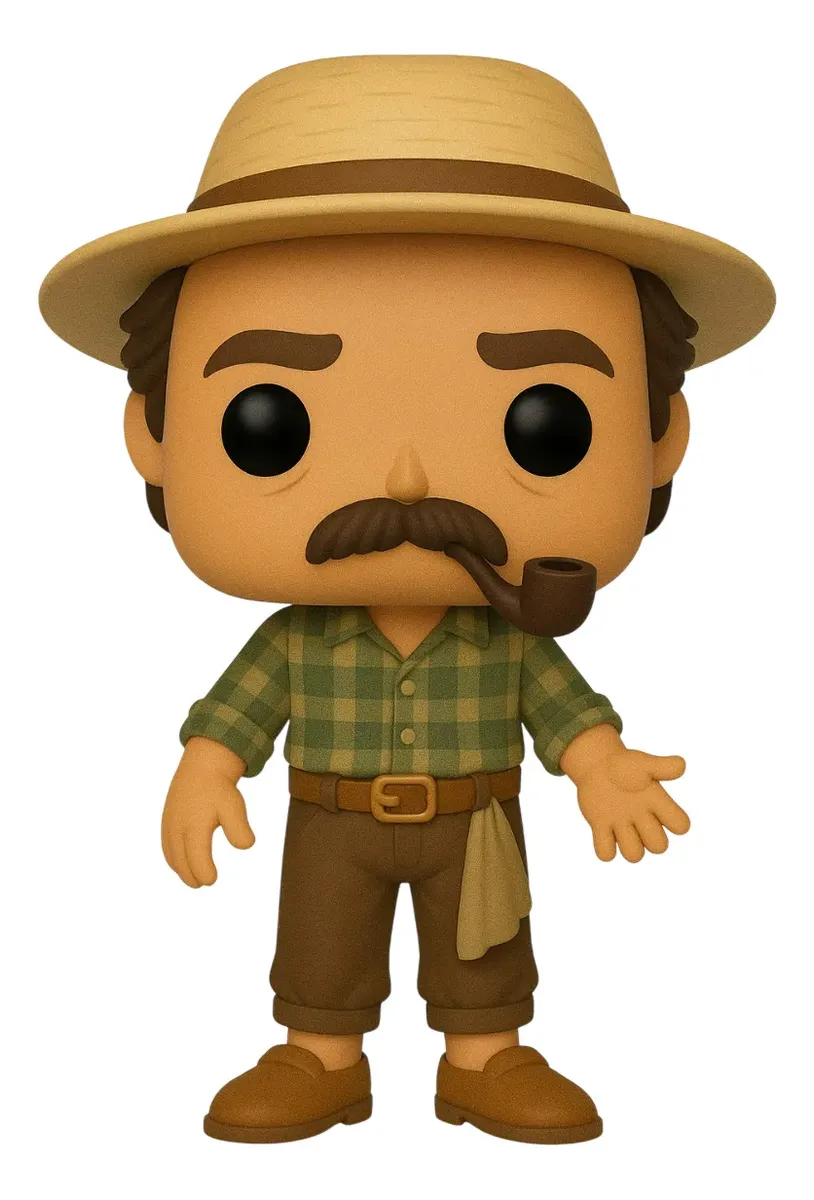 Mazzaropi Personalizado em 3D Estilo Pop