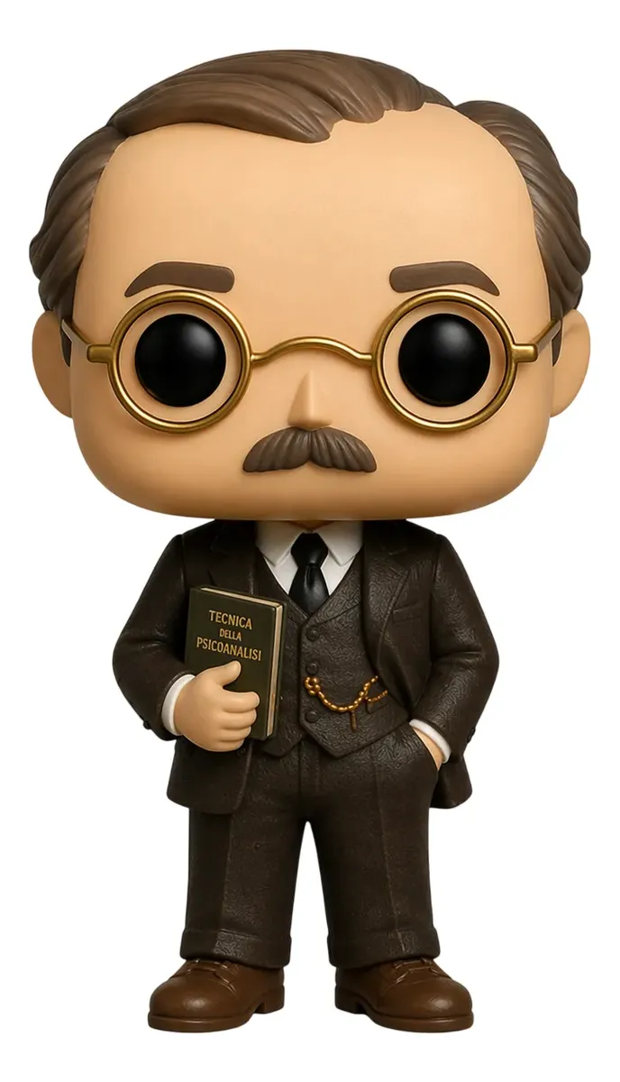 Sándor Ferenczi Personalizado em 3D Estilo Pop