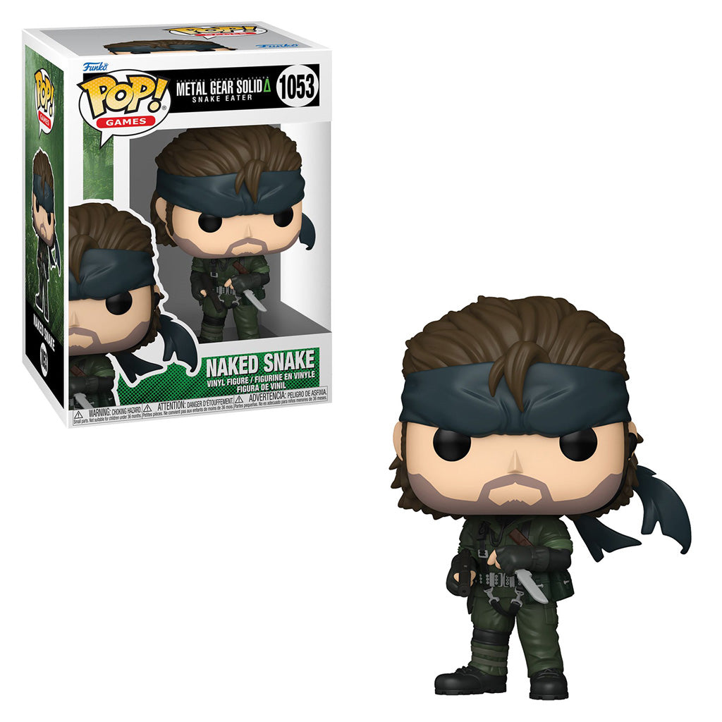 FUNKO POP GAMES METAL GEAR 3: SNAKE EATER - NAKED SNAKE 1053