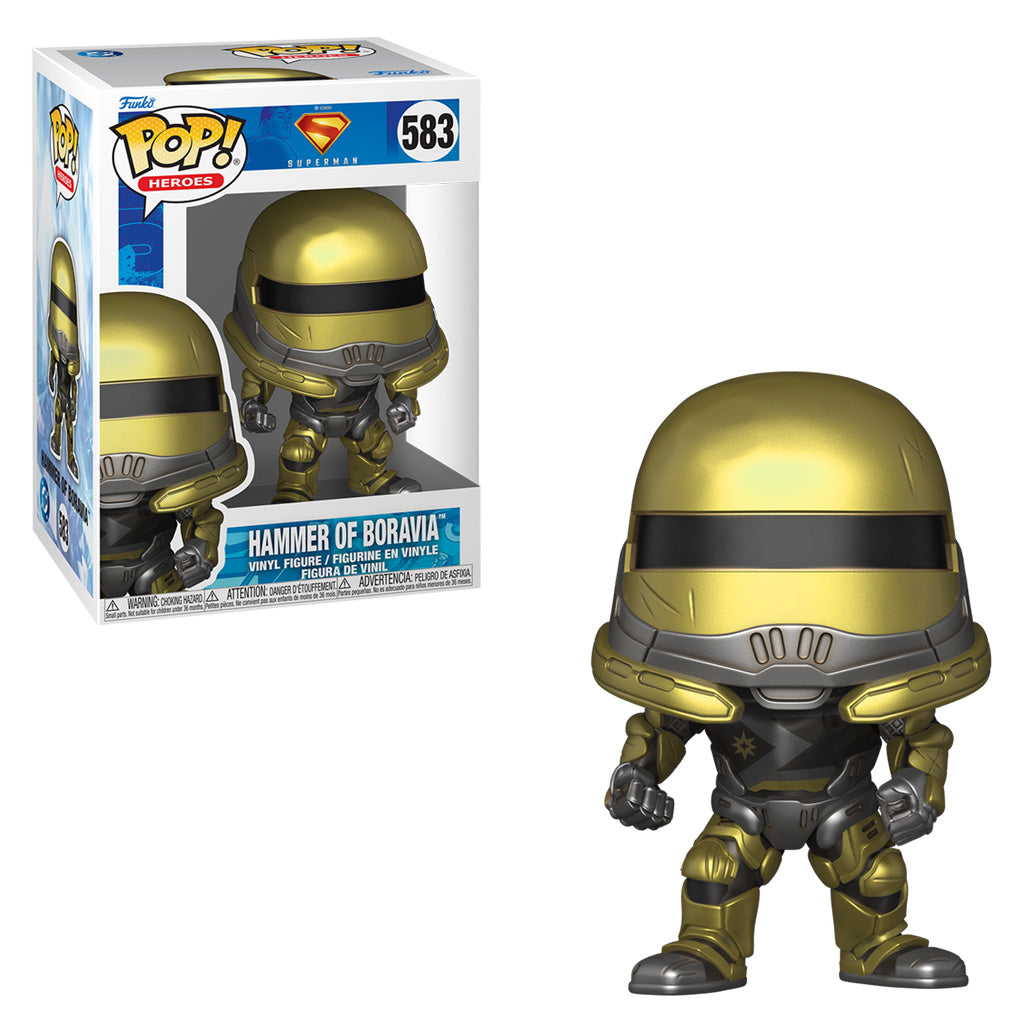 FUNKO POP HEROES DC SUPERMAN 2025 HAMMER OF BORAVIA 583