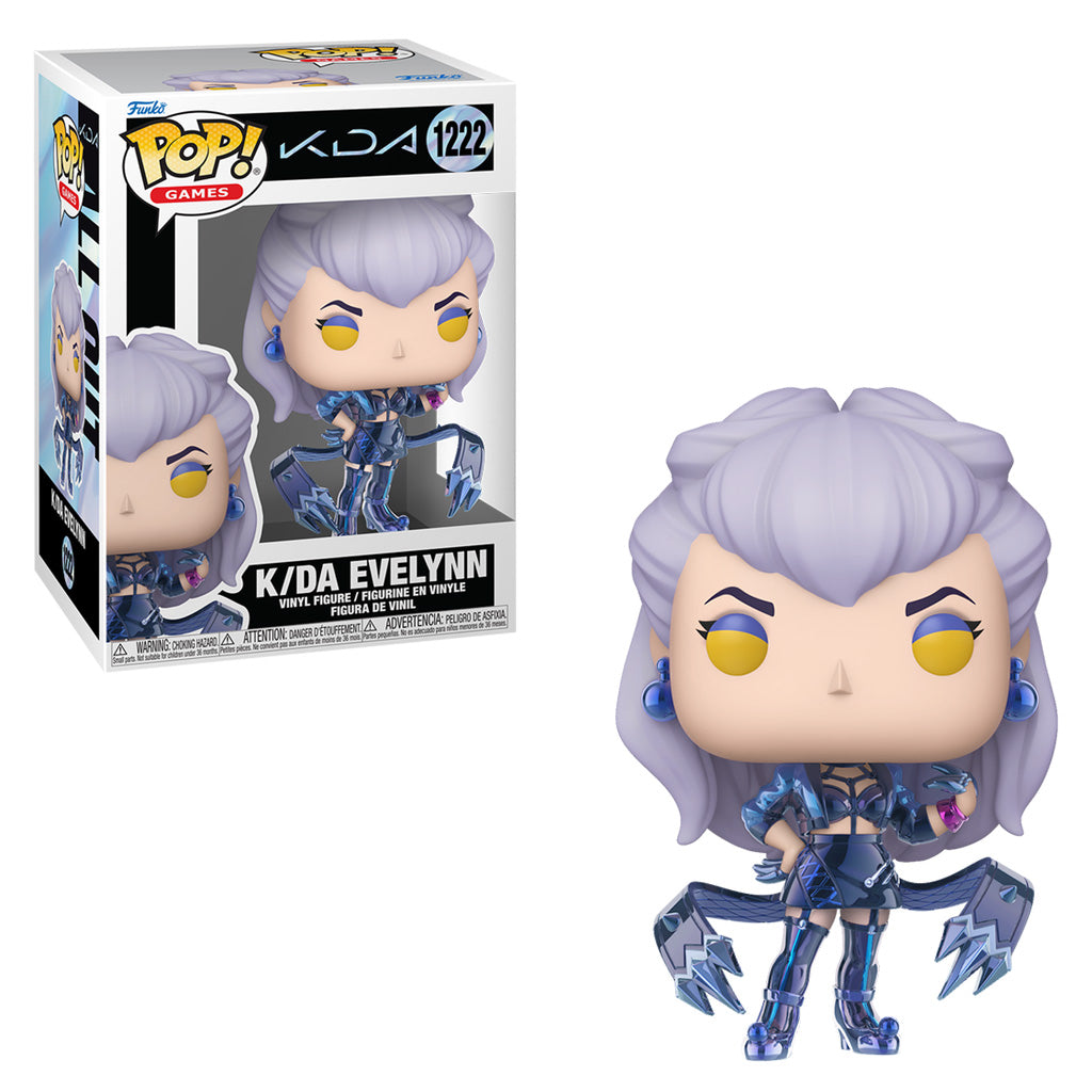 FUNKO POP GAMES LEAGUE OF LEGENDS K/DA EVELYNN 1222